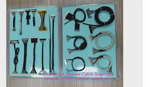 Famous Precision Custom Micro Coaxial Cable Assemblies Best China Exporter Manufacturer Supporting Embedded Wealth