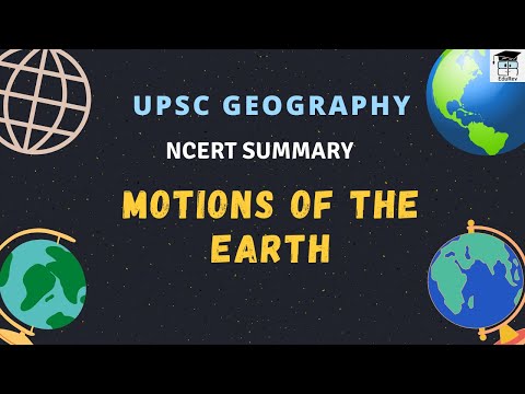 Motions Of The Earth Physical Geography UPSC Exam Preparation In Hindi