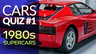 Car Quiz #1 - 1980s Supercar Knowledge Test screenshot 1