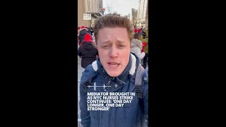 Mediator brought in as NYC nurses strike continues: ‘One day longer, one day stronger’