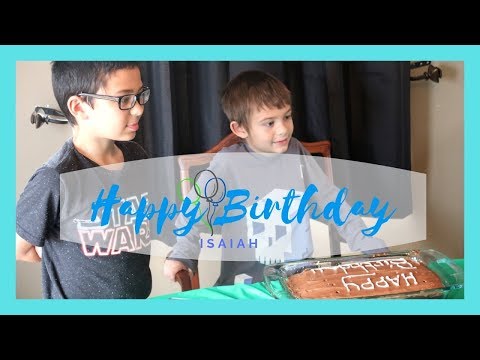 happy-7th-birthday-|-isaiah-turns-7-|-birthday-boy-|-vlog-#22