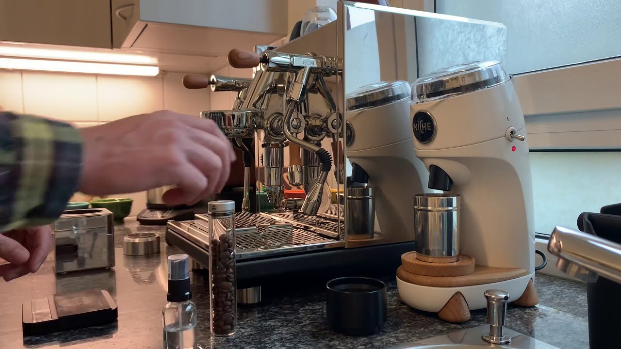Niche Zero Grinder \u0026 ECM Synchronika 