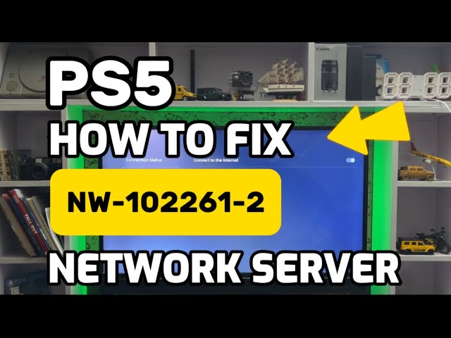 【ご注意‼️】 How To Fix PS5 NW-102261-2 unable To Connect To The Server
