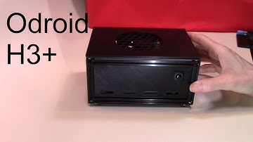 Odroid H3+ single board computer - Makerbeam case completed