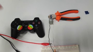 Arduino DC Motor Control with PS2 controller