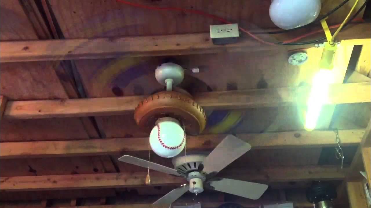 Hunter Baseball Fan Ceiling You