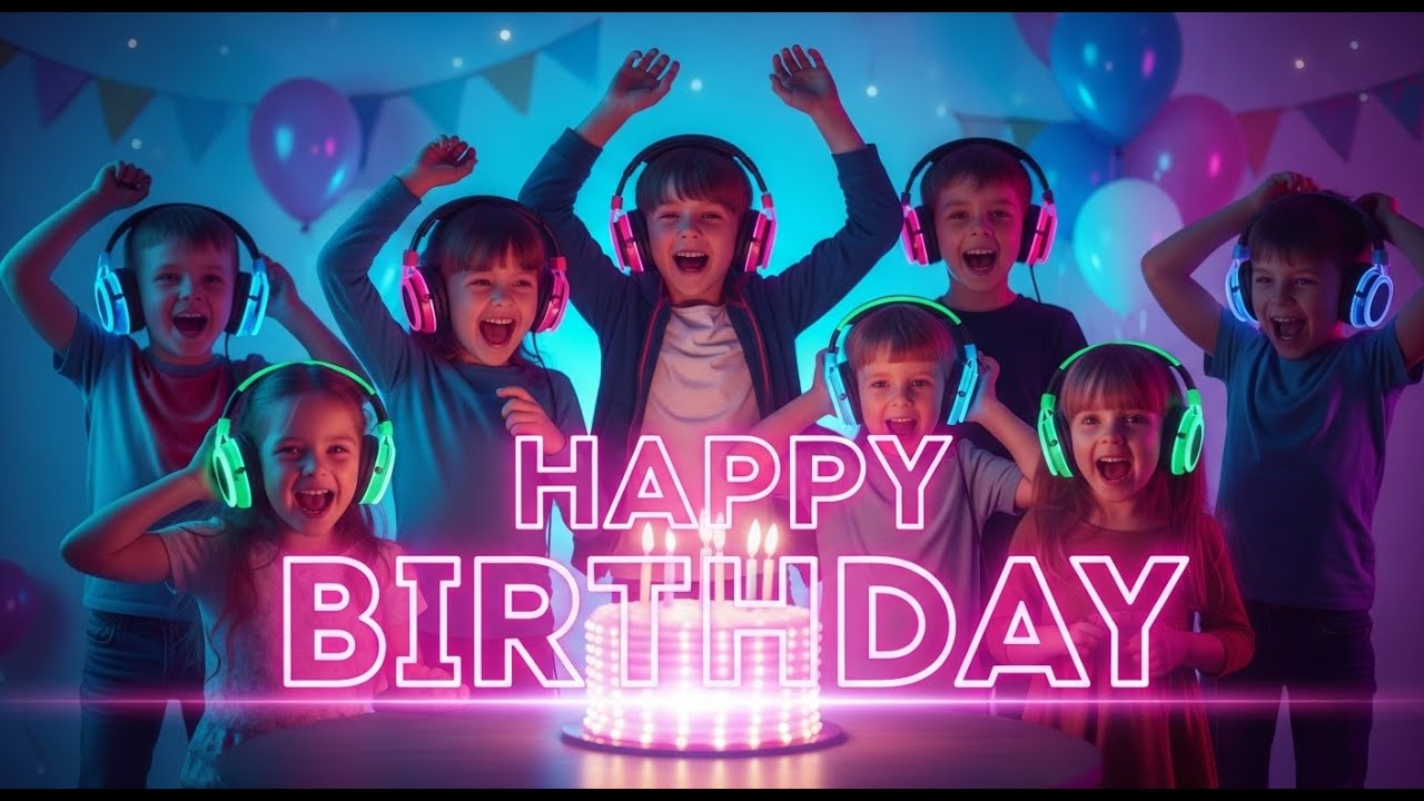 Magical Kids Birthday Glow-Up 2026 – Cake, Laughs & Pure Magic! ✨🎂