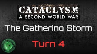 Cataclysm Solitaire Session - Turn 4 [Tabletop Wargame]
