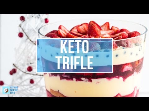 Keto Trifle - Keto Christmas Dessert