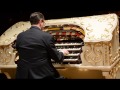 Ken Double plays the pipe organ at the Embassy