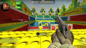 insane deathmatch with bots!!! cs go