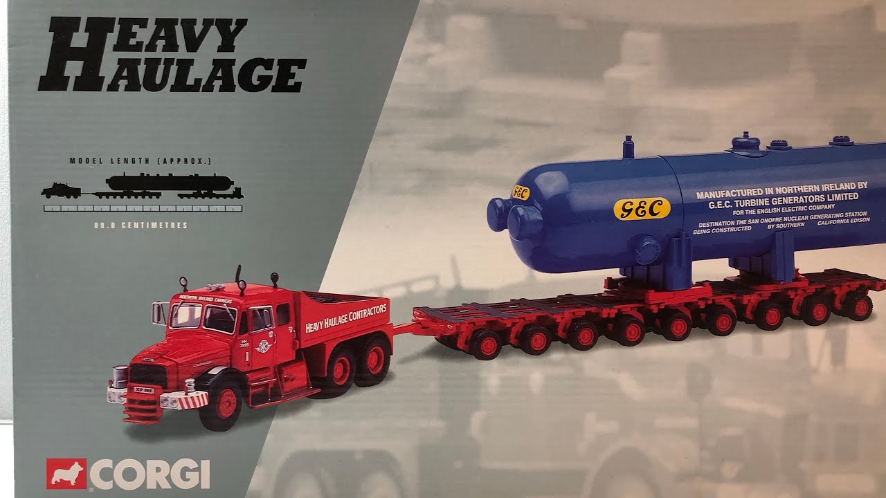 diecast heavy haulage models