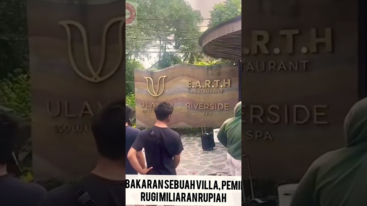 KERUGIAN PEMILIK MILIARAN RUPIAH ATAS KEBAKARAN VILLA #VILLAKEBAKARAN #bali #tabanan #viral