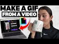 How to Make a GIF from a Video Online for Free Using GIPHY (Easy Tutorial)
