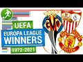 Победители Лиги Европы (победители кубка УЕФА) | Europa League Winners (UEFA Cup Winners) 1972-2021