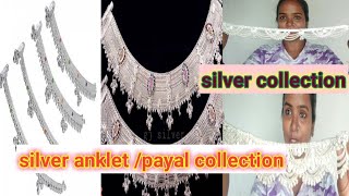 Real Silver Jewellerysilver Anklet Collection.very Unique Designs Of Payal
