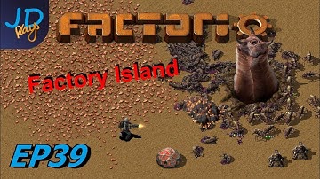 Factorio 0.17 | Factory Island EP39 Nuclear Power & Neighbour Bonus | Tutorial, Guide, Lets Play