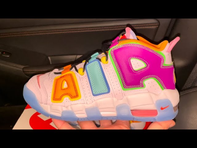 nike air more uptempo multicolor