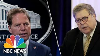 U.S. Attorney in Manhattan Leaving Office After Barr Announces Firing | NBC Nightly News