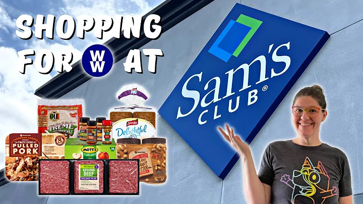 WW SAMS CLUB SHOP WITH ME | WW FRIENDLY ITEMS | Wh...