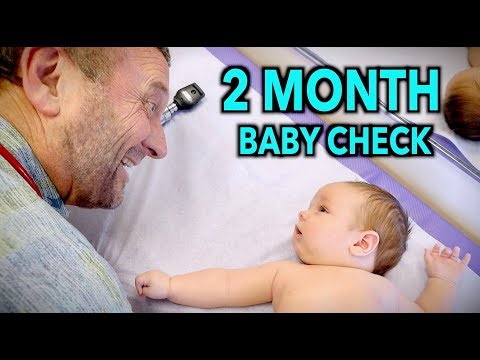 2 MONTH WELL BABY CHECK UP (2 reasons this baby is special) | Dr. Paul 