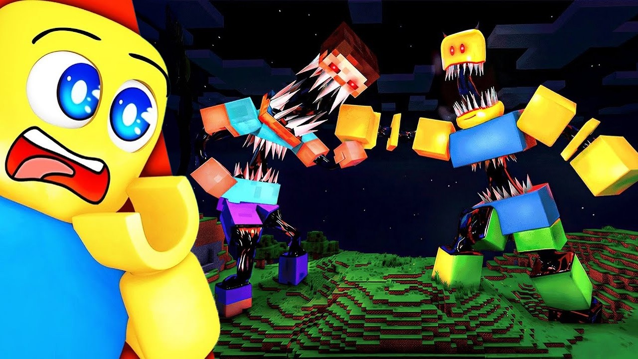 MINECRAFT vs ROBLOX CREEPYPASTA