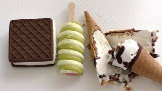 Ice Cream Mix: Twister, Sandwich, Cornetto