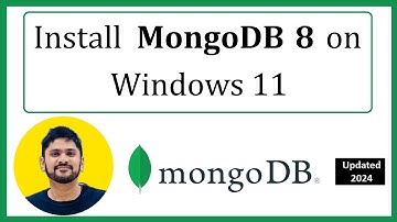 How to install MongoDB 8 on Windows 11 | Amit Thinks