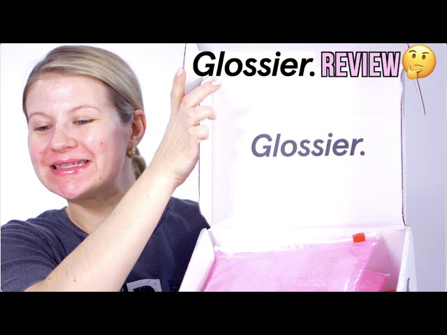Full Face of Glossier Makeup! - YouTube