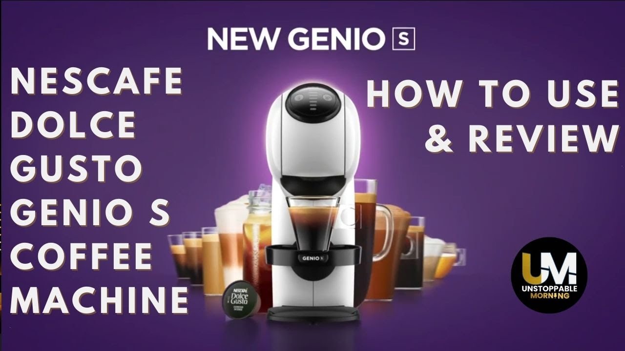NESCAFE DOLCE GUSTO GENIO S COFFEE MACHINE | How To Use \u0026 Review - YouTube