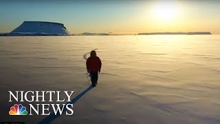 NASA Tracks Greenland Glaciers To Understand Climate Change | NBC Nightly News