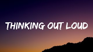 Video thumbnail of "Ed Sheeran - Thinking Out Loud (Lyrics)"