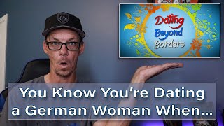 You Know You're Dating a German Woman When - An American Reacts! screenshot 2