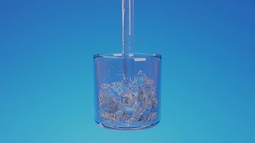 Blender 2.82 Mantaflow Liquid Test 2 - Cycles