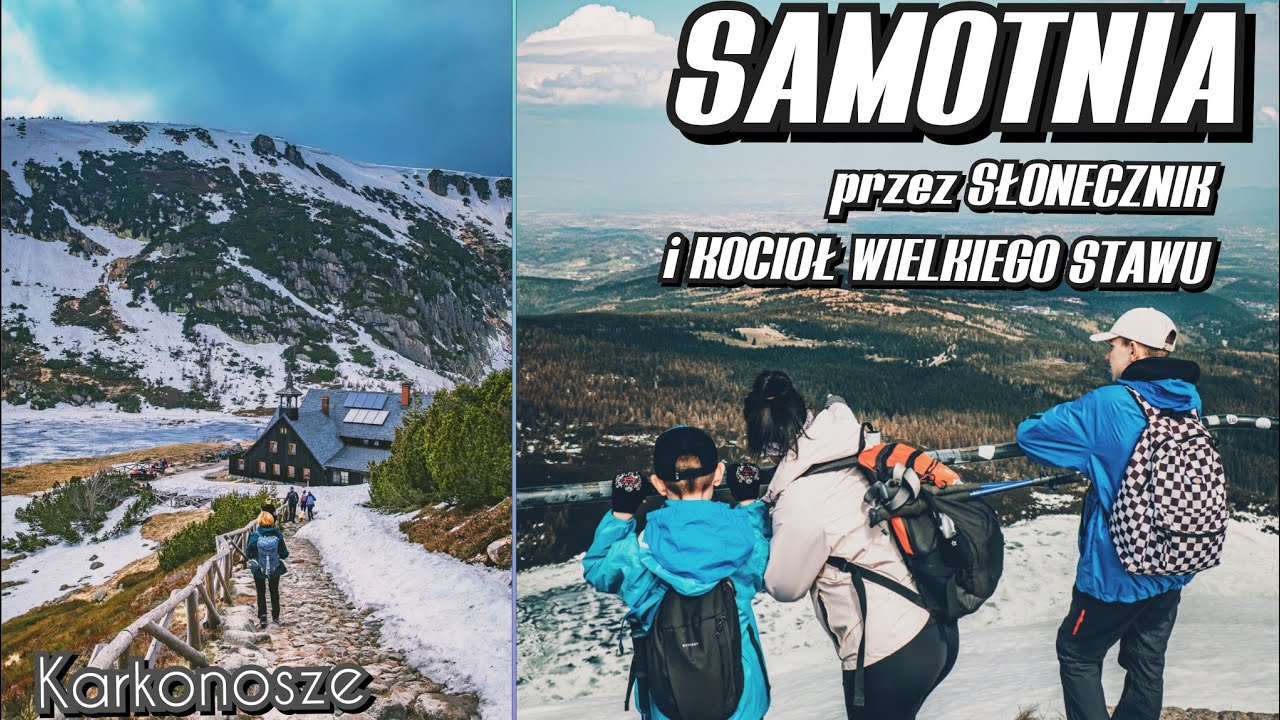 Pętla z KARPACZA czyli wędrówka na SAMOTNIE przez Słonecznik,Pielgrzymy i Kocioł Wielkiego Stawu...