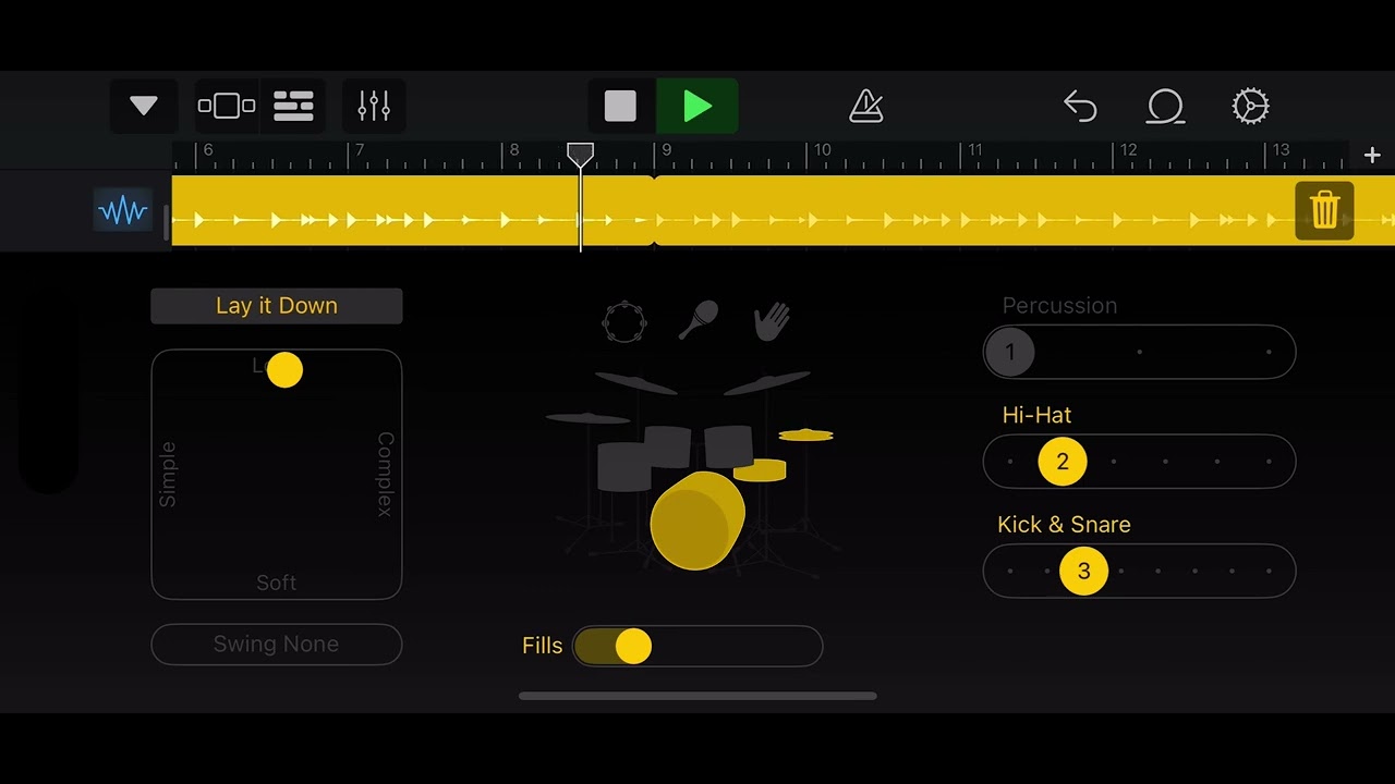 Watch Drums - Curtis Bridge - 8 Bars musical loops - GarageBand- No copyrights music - Apple Loops on YouTube Watch Drums - Curtis Bridge - 8 Bars musical loops - GarageBand- No copyrights music - Apple Loops on YouTube