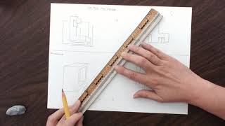 One Point Perspective Overlap and Odd Shape