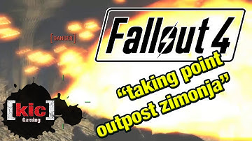 Taking Point Outpost Zimonja mission walkthrough -- Fallout 4 quest gameplay