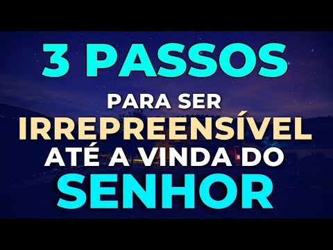 Vídeo: Será irrepreensível?