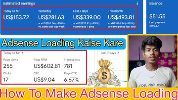 How To Make Adsense Loading | Adsense Loading kaise kare 2023 | High Cpc Keywords | New Tricks