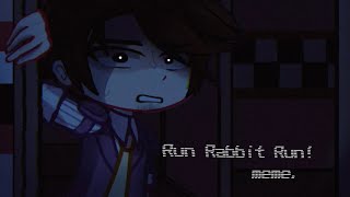 [!🐇!]Run Rabbit Run![FNAF/meme][William, Cassidy, Missing Children]⚠️Blood!//gacha. Resimi