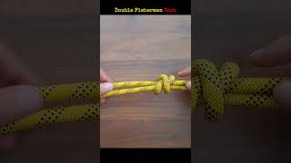 Double Fishermans knot abok rope knotskill knot nudos diy knotting ropeknot handmade knot