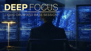 Focus Music for Studying — Liquid DnB Night Work Session | Drift Phase Radio