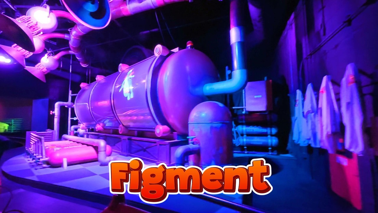 Figment's Journey into Imagination - Epcot Disney World | POV [4K]