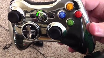 Xbox 360 Chrome Series Controller Review/Comparison/Features
