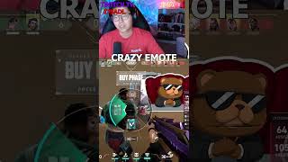 Crazy emote in #valorant
