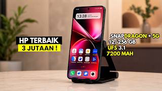 7200 MAH, Snapdragon 5G, 12/256 GB, Rekomendasi HP TERBAIK 3 JUTAAN edisi JUNI 2026