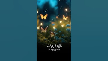 آيات من القرآن الكريم 💞 سورة غافر 💞 الآية  44