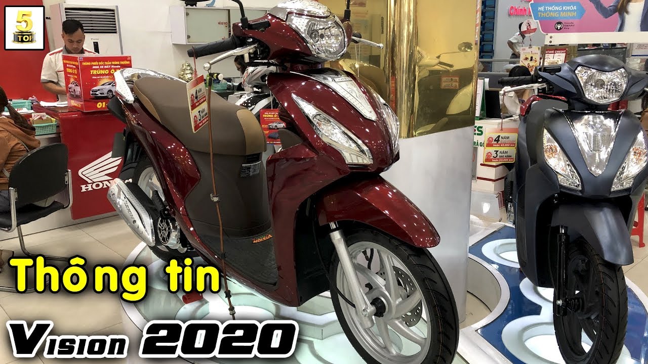 Thông tin Honda Vision 2020 có gì mới ️ Giá Vision 2019 sơn độ mới nhất ...