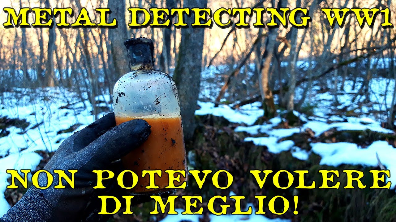 Metal Detecting WW1 Una discarica piena di BOTTIGLIE!!